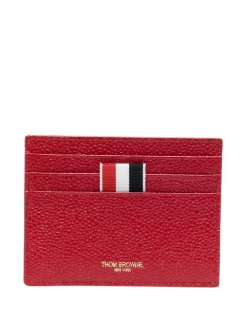 rectangular card holder by THOM BROWNE