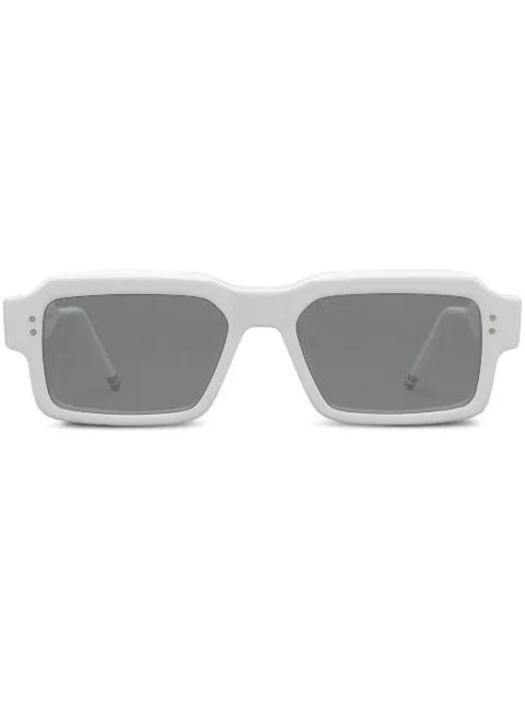 rectangular-frame sunglasses by THOM BROWNE