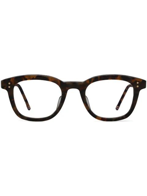 rectangular-frame sunglasses by THOM BROWNE