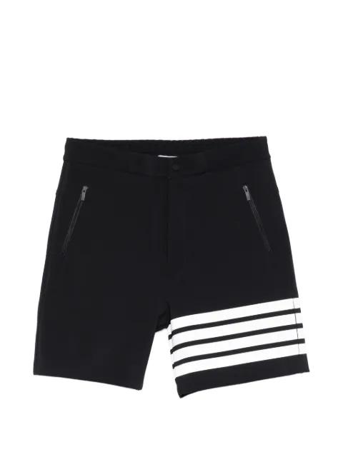 reflective 4-bar bermuda shorts by THOM BROWNE