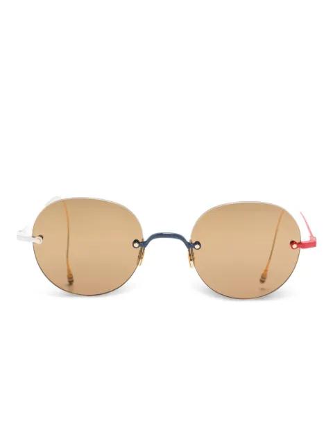 rimless sunglasses by THOM BROWNE