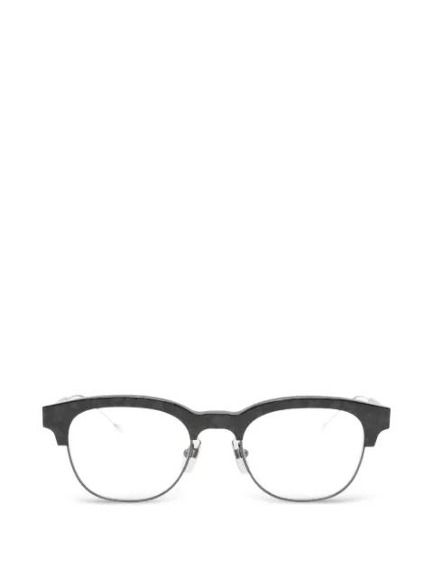 round frame glasses by THOM BROWNE