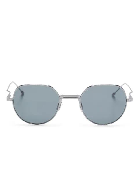 round-frame sunglasses by THOM BROWNE