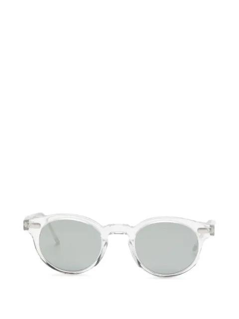 round-frame sunglasses by THOM BROWNE