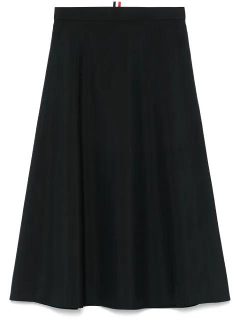 school A-line skirt by THOM BROWNE