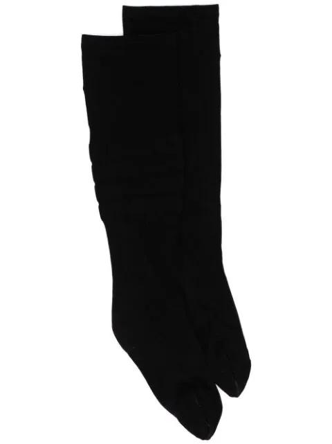 sheer knee-high socks by THOM BROWNE