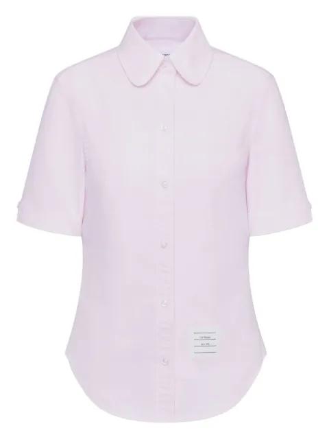 short sleeve oxford shirt by THOM BROWNE