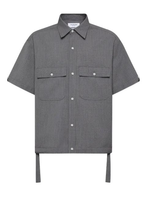 short-sleeve shirt by THOM BROWNE