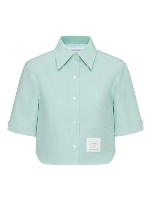 short-sleeve shirt by THOM BROWNE