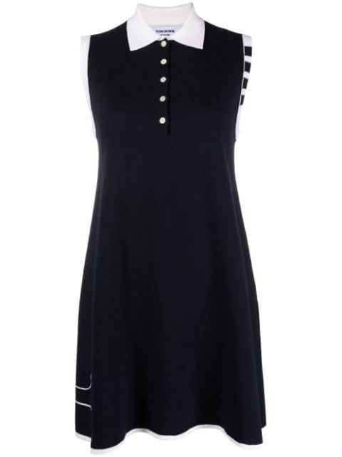 signature 4-bar stripe dress by THOM BROWNE