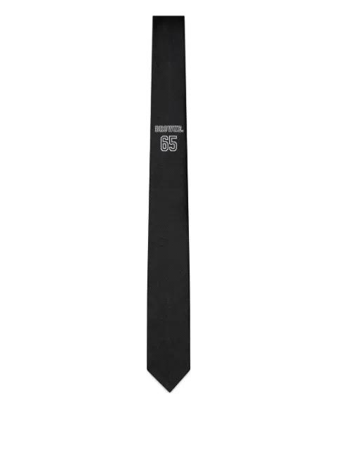silk Browne 65 tie by THOM BROWNE
