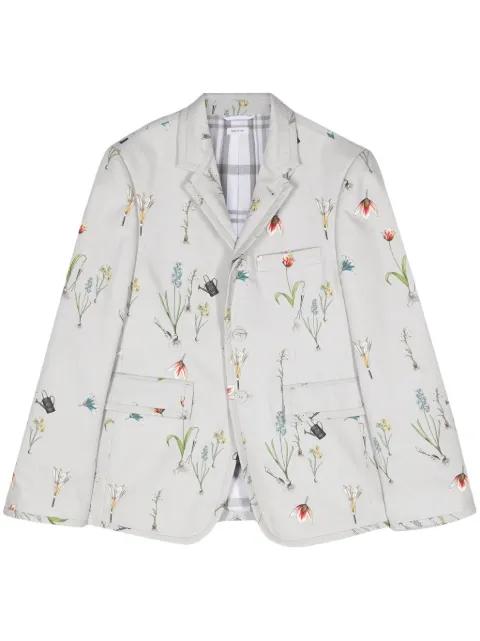 single-breasted blazer by THOM BROWNE