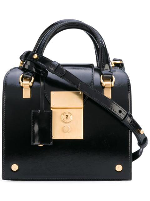 smooth calf Mrs. Thom mini crossbody bag by THOM BROWNE