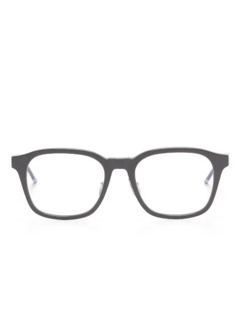 square-frame glasses by THOM BROWNE