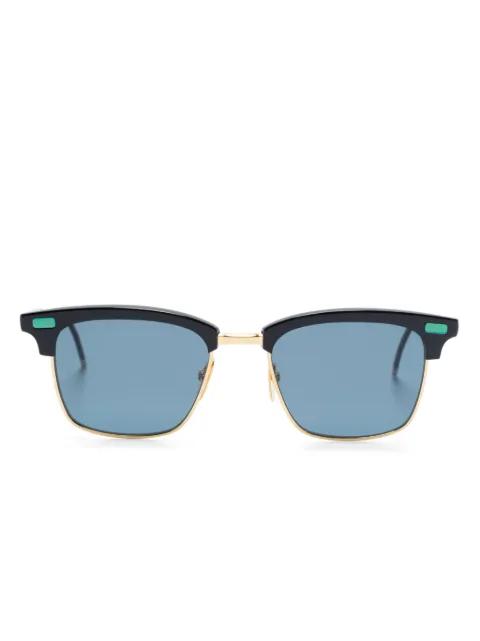 square-frame sunglasses by THOM BROWNE