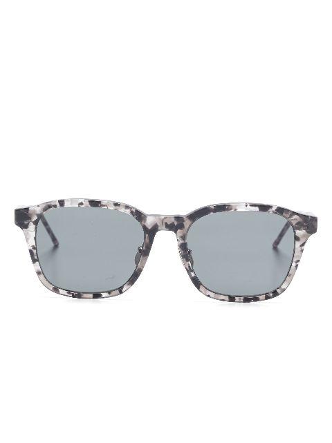 square-frame sunglasses by THOM BROWNE