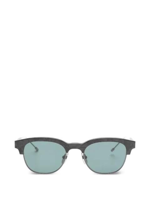 square-frame sunglasses by THOM BROWNE