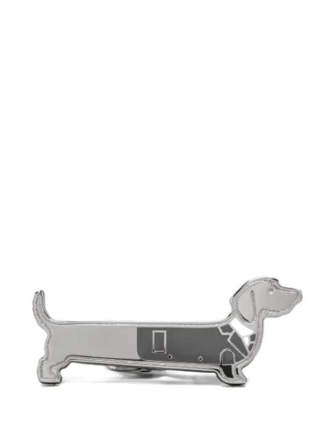 sterling silver Limousine Hector suit tie bar by THOM BROWNE