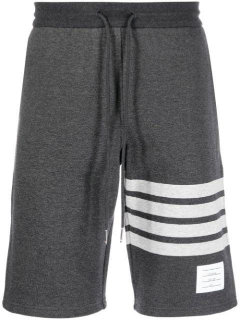stripe-detail track shorts by THOM BROWNE