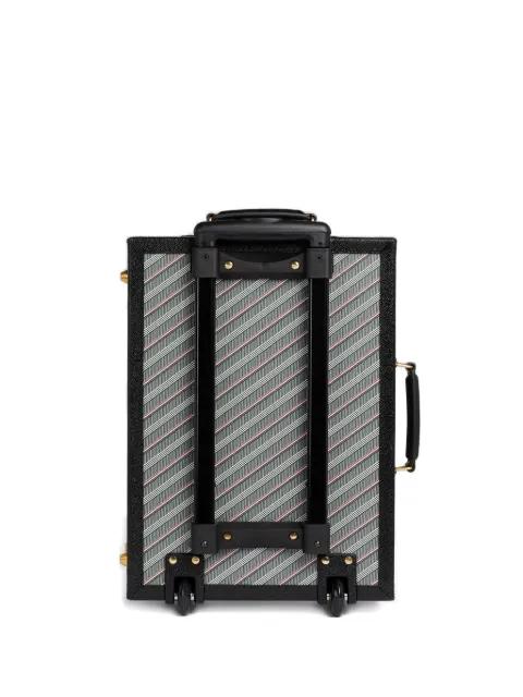 stripe-pattern luggage by THOM BROWNE