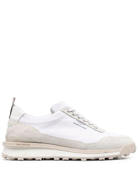 tech nylon Alumni sneakers by THOM BROWNE