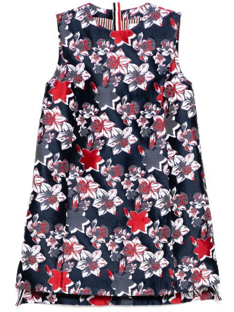 thigh length a-line dress by THOM BROWNE
