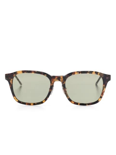 tortoiseshell-effect sunglasses by THOM BROWNE
