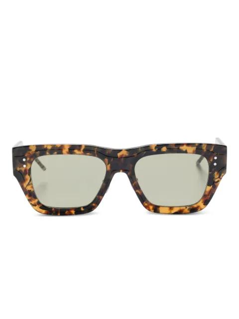 tortoiseshell-effect sunglasses by THOM BROWNE