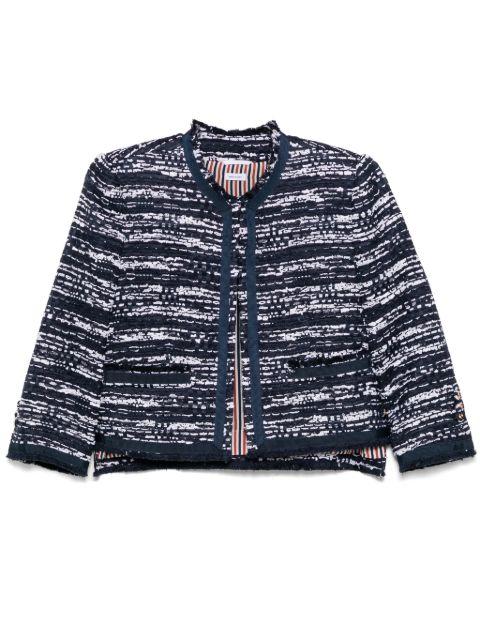 tweed jacket by THOM BROWNE