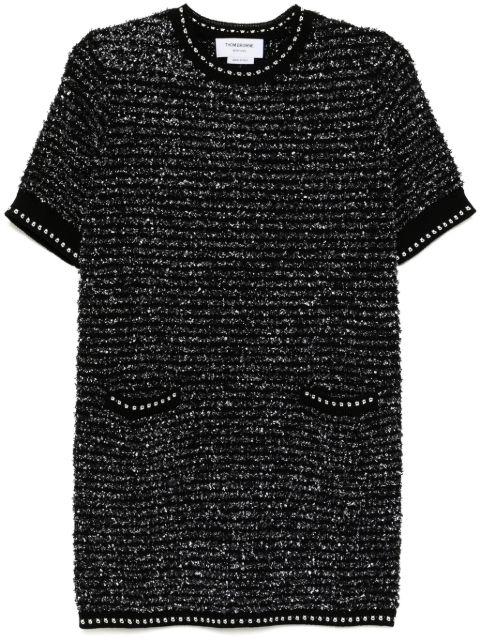 tweed mini dress by THOM BROWNE