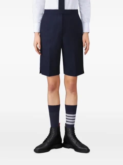 wool shorts by THOM BROWNE