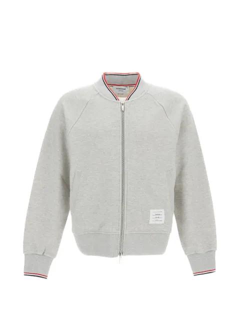 zip-up bomber jacket by THOM BROWNE