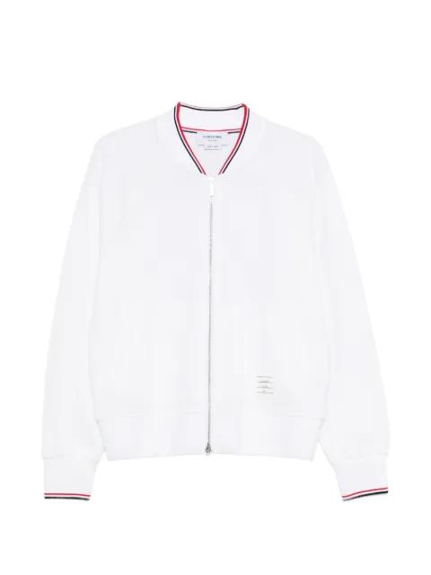 zip-up bomber jacket by THOM BROWNE