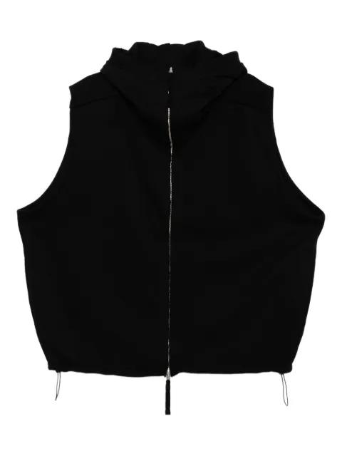 cotton sleeveless jacket by THOM KROM