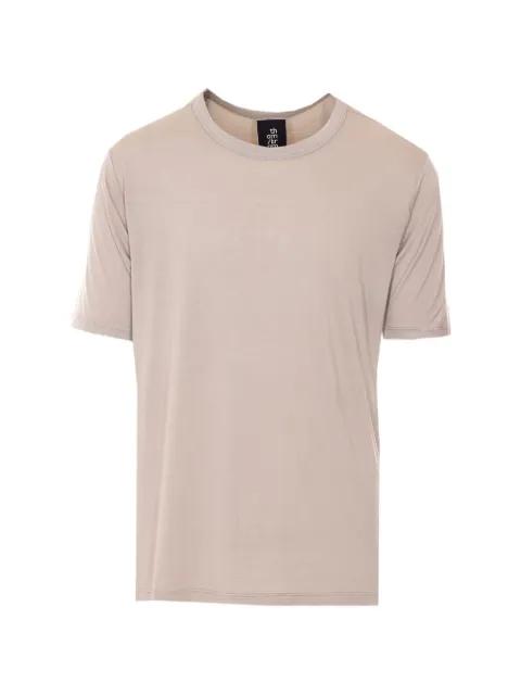 crew-neck elasticated T-shirt by THOM KROM