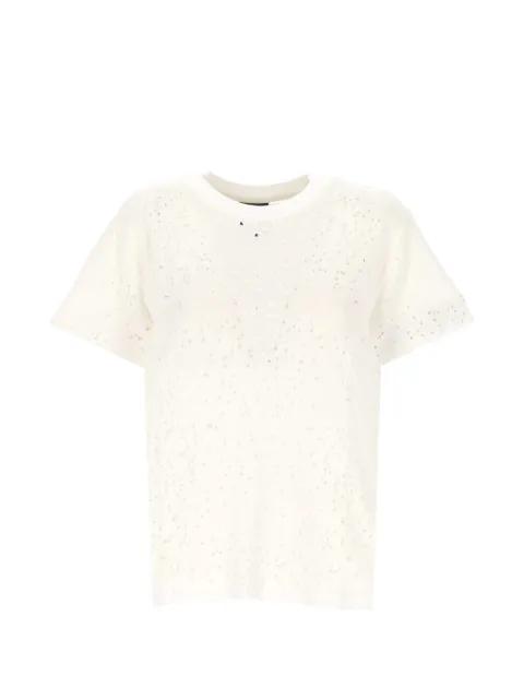 distressed T-shirt by THOM KROM