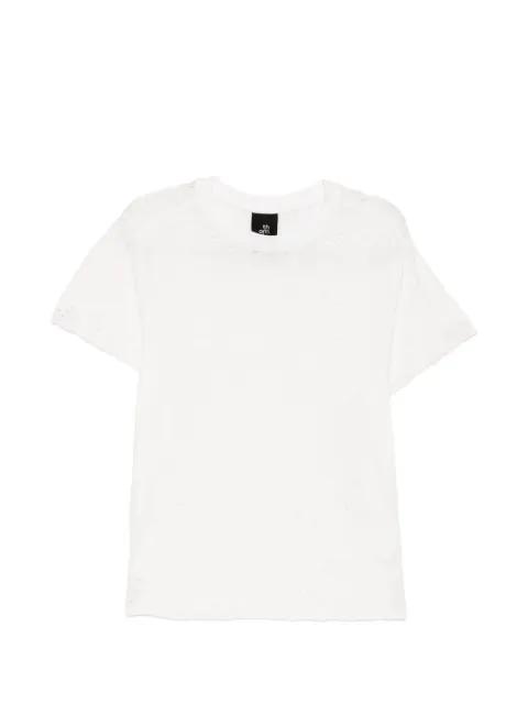 distressed-effect T-shirt by THOM KROM