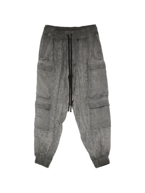 drawstring cargo pants by THOM KROM