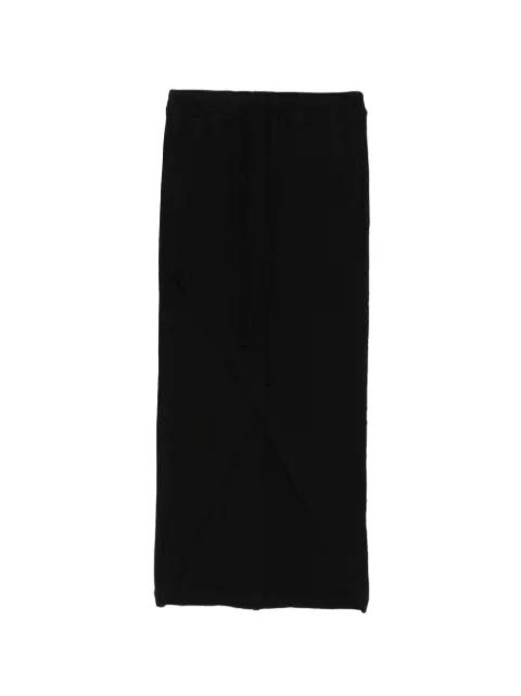 drawstring midi skirt by THOM KROM
