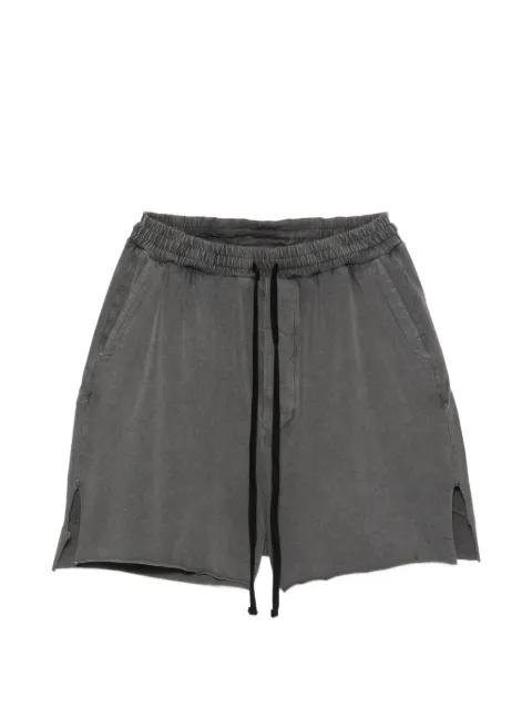 drawstring side-slit shorts by THOM KROM
