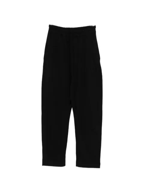 drawstring track pants by THOM KROM