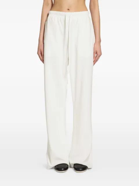 drawstring-waist track pants by THOM KROM