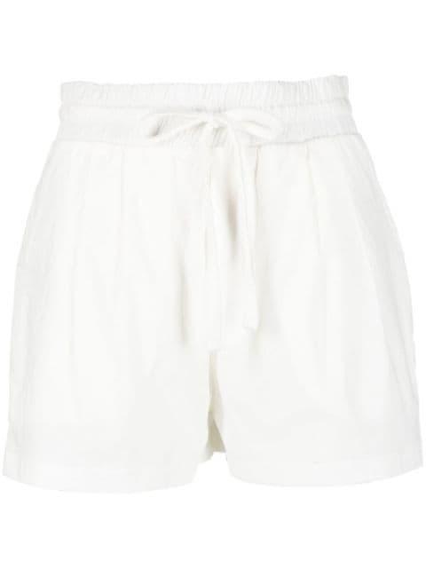 drawstring waistband shorts by THOM KROM