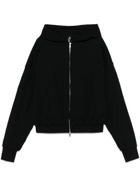 drop-shoulder hoodie by THOM KROM
