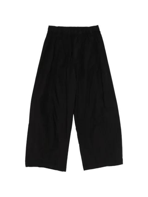elasticated-waistband trousers by THOM KROM