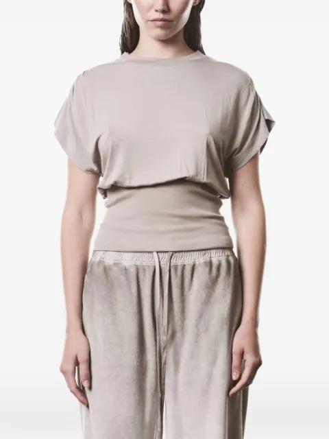 gathered T-shirt by THOM KROM