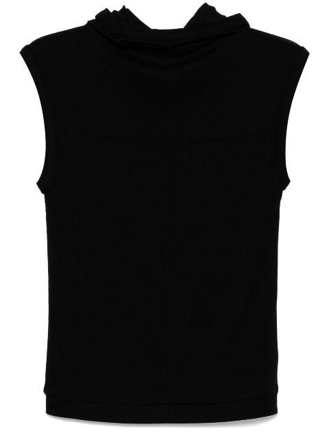 hoodied vest by THOM KROM