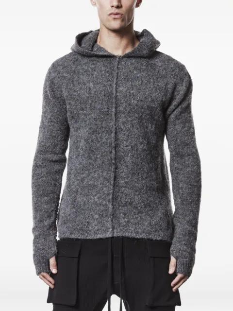 long-sleeve hoodie by THOM KROM