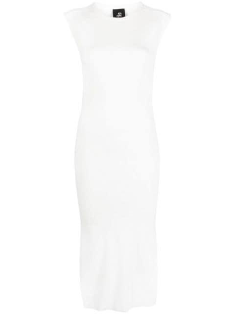 open-back cotton dress by THOM KROM