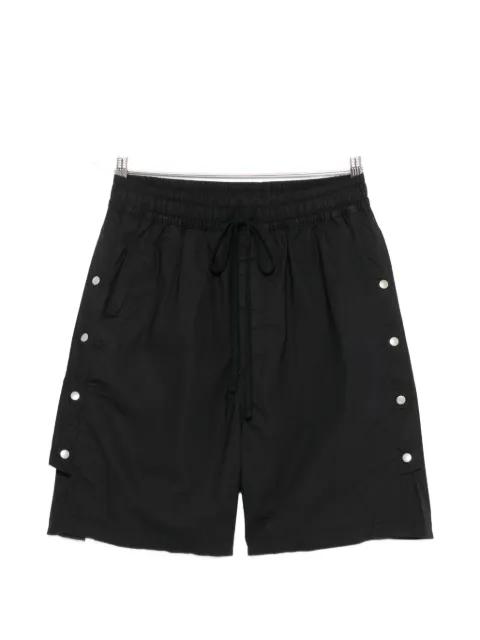 press-stud drawstring shorts by THOM KROM